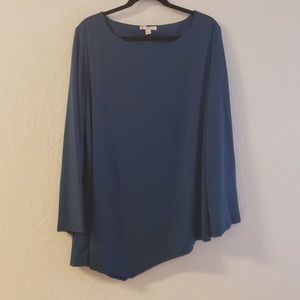 DB Est. 1962 Asymmetrical Top Slate Blue Size 2X